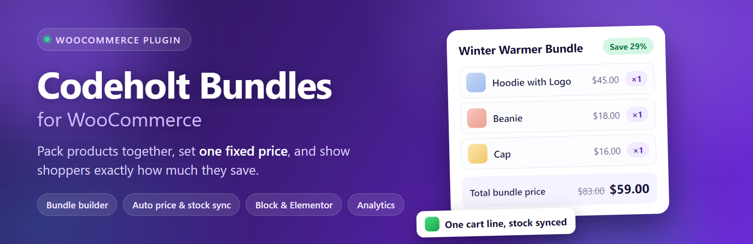 Codeholt Bundles official project banner
